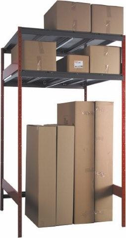 Hood and Panel Rack with Floor Level High Bay Storage