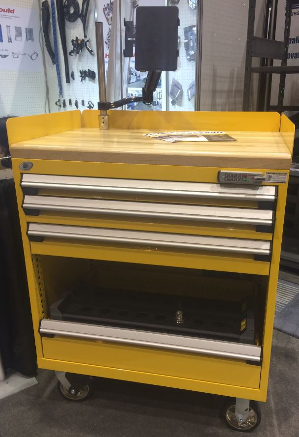 CNC Tool Cabinet - Glossy Yellow