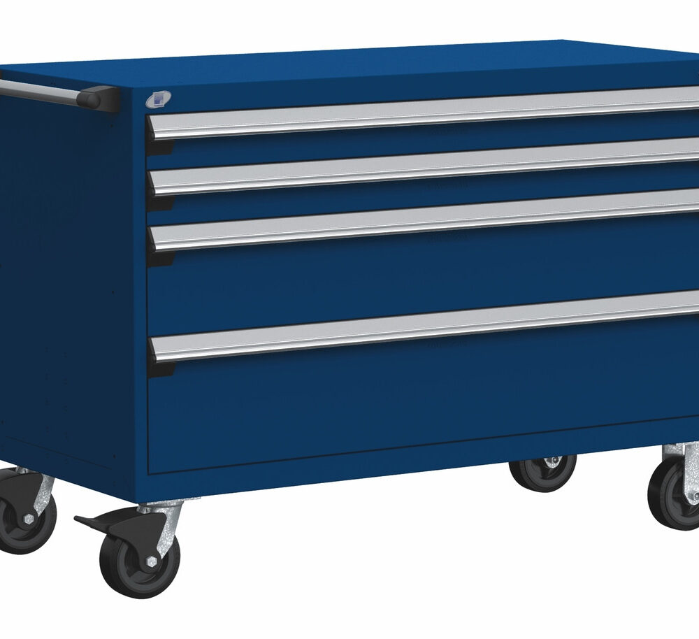 Mobile Drawer Cabinet Rousseau Heavy Duty R5BJE-3003 Avalanche Blue