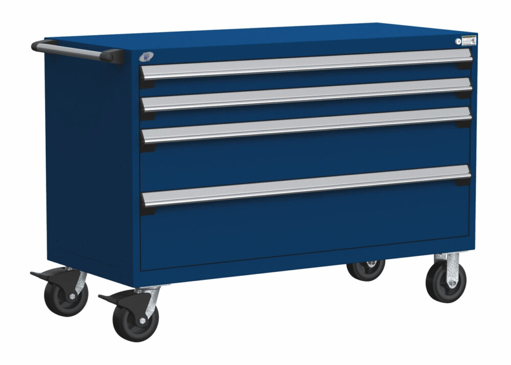Mobile Drawer Cabinet Rousseau Heavy Duty R5BJG-3003 Avalanche Blue