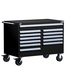 Mobile Tool Drawer Cabinet Rousseau R5GHE-3004 BK