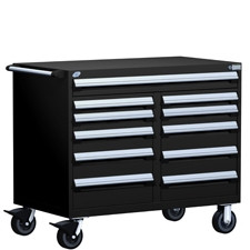 Mobile Tool Drawer Cabinet Rousseau R5GHE-3406 BK