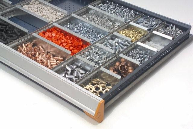 Drawer with Compartments - Filled