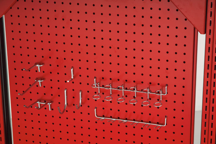 Uses WM9_-__ Steel Panel Peg Hooks