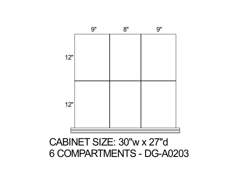 Compartment Layout R00DG-A020306