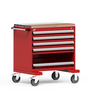 Changeover cart for bending tools