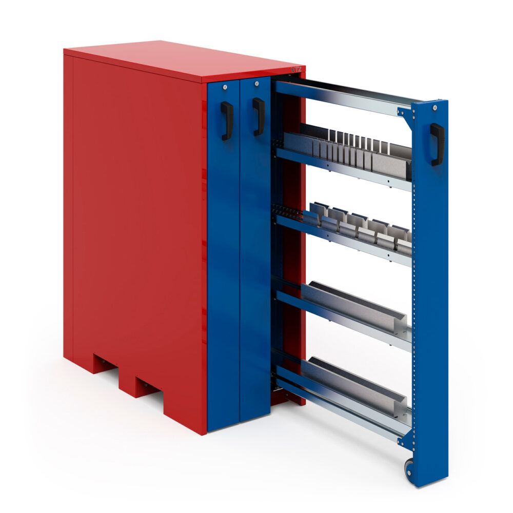 3 Drawer Vertical Cabinet for Bending Tools w/ Punches
Punches & Die Flats are not included