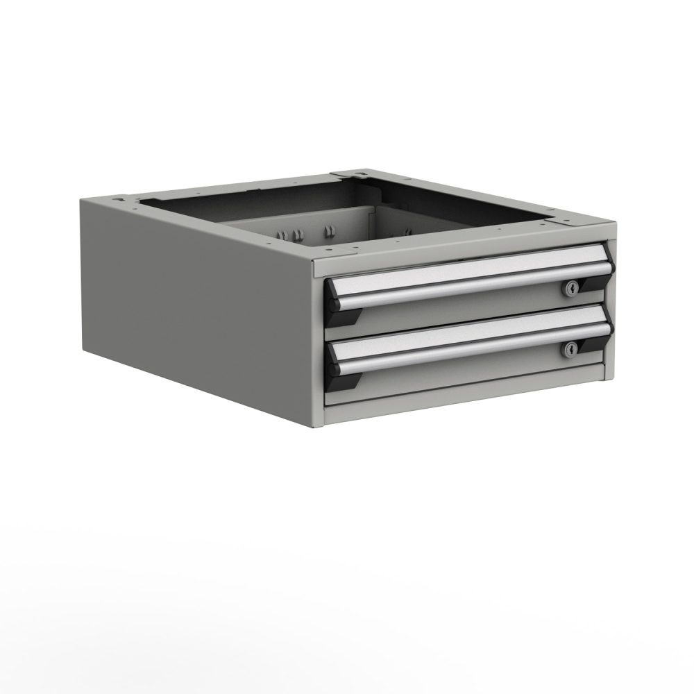 Standard Drawer Unit, 18" x 21" x 8", 2 Drawer 3" Face