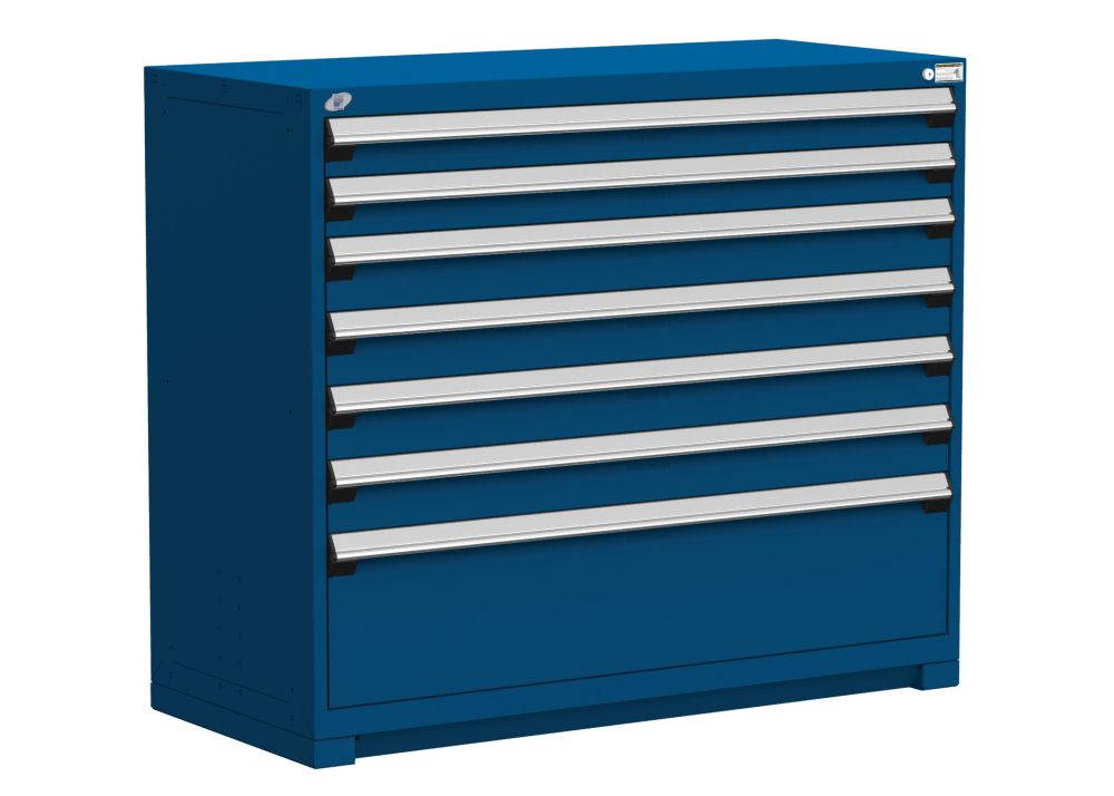 HD Modular Drawer Cabinet, 7 Drawers, 54" x 24" x 46" high with Compartments (4403)