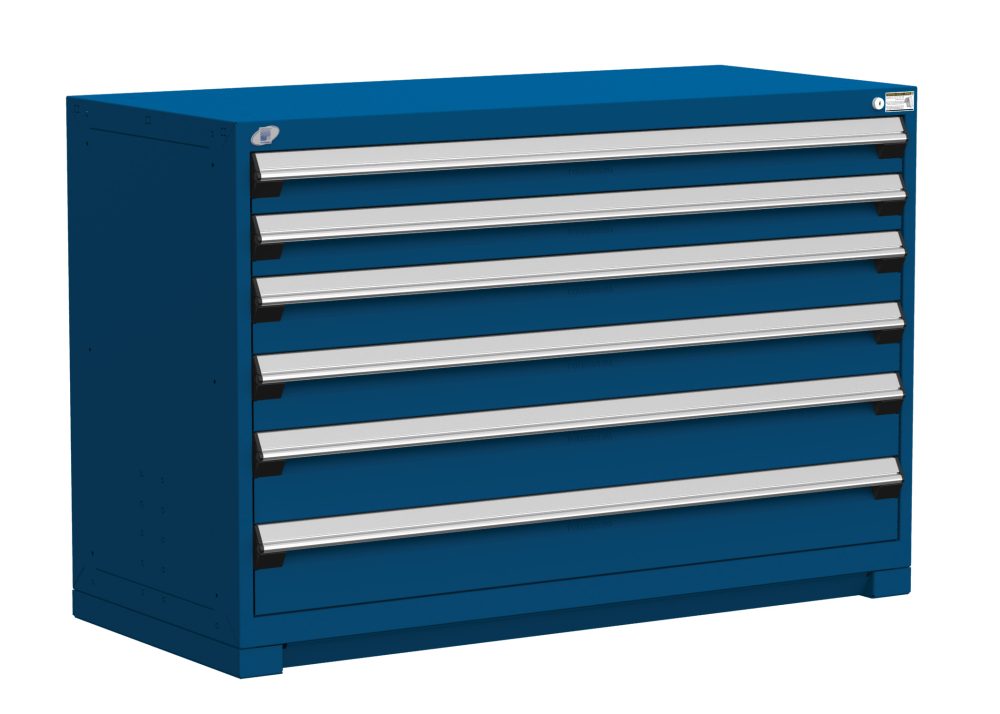HD Modular Drawer Cabinet, 6 Drawers, 54" x 24" x 36" high with Compartments (3401)