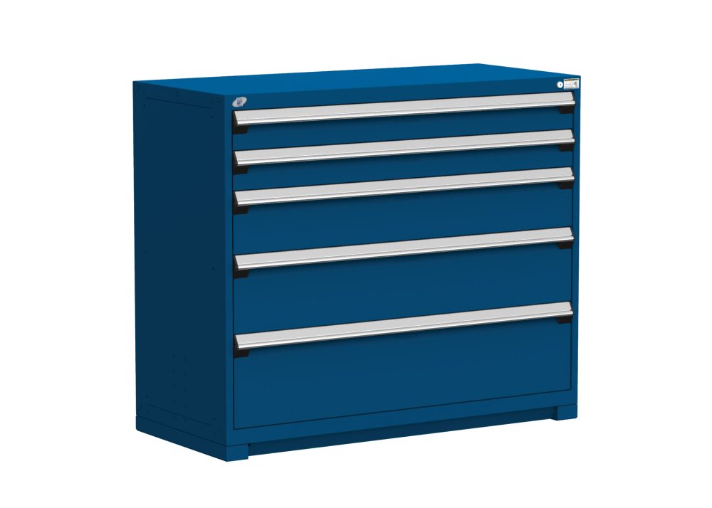 HD Modular Drawer Cabinet, 5 Drawers, 54" x 24" x 46" high with Compartments (4405)